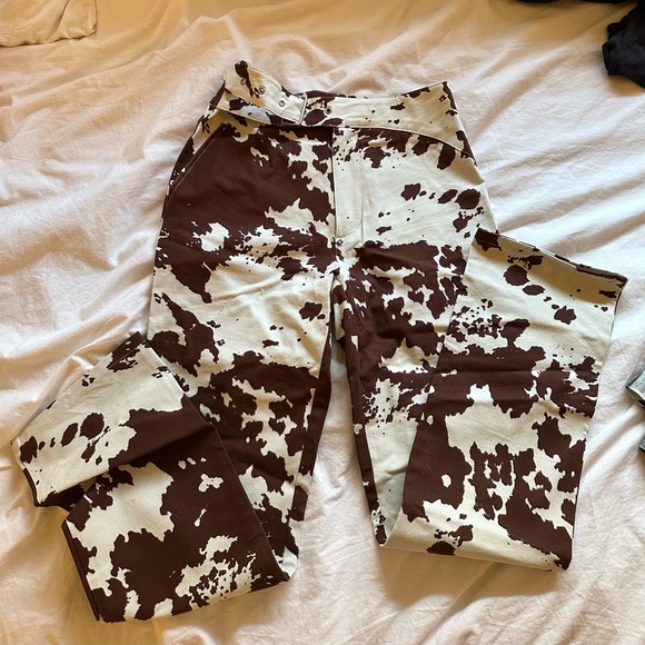 Miaou Lou Pants in Cow - Picture 2 of 4